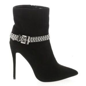 Venus Women Black Ankle Boots US 6.5